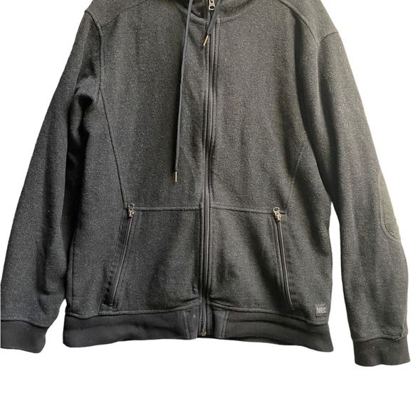 MEC Mountain equipment co-op wool field warm full  zip hoodie jacket Sz XL - Picture 7 of 12